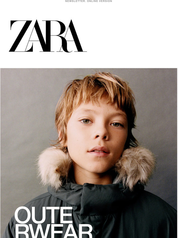 Zara USA Discover the outerwear collection for Kids Milled