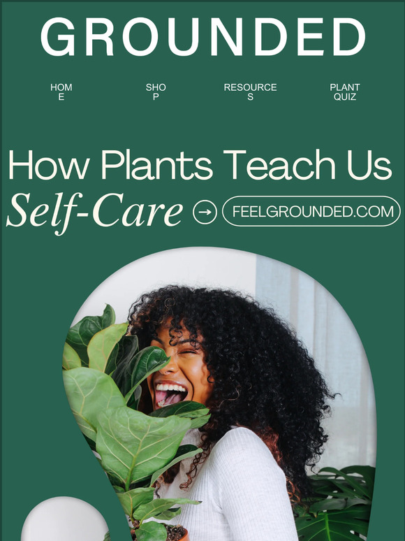 Grounded Plants How Plants Teach Us SelfCare 🌱 Milled
