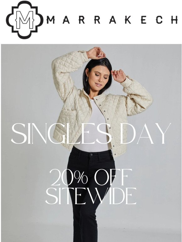 Treat Yourself: 20% OFF SITEWIDE