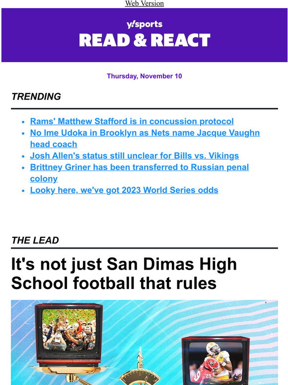 Yahoo: College football whomps World Series | Milled