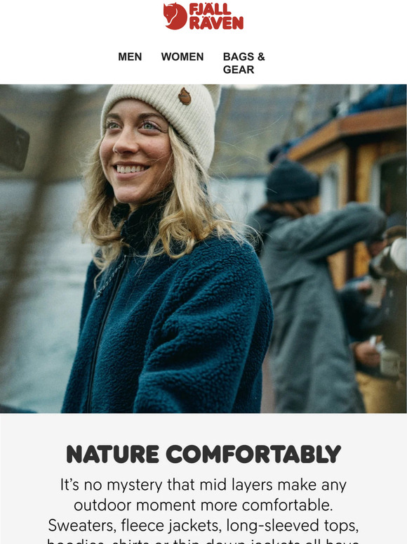 Fjallraven Boost your mid layer IQ Milled
