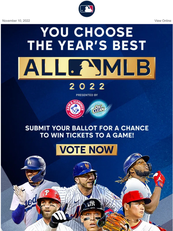 MLB Shop Who Will Make the 2022 AllMLB Team? Enter Now! Milled