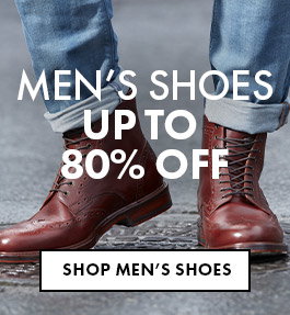 Up to 80% Off Men's Shoes 