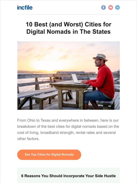 10 Best (and Worst) Cities for Digital Nomads in The States