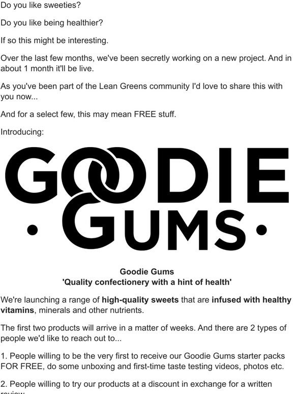 [BIG Announcement] A Hint Of Health