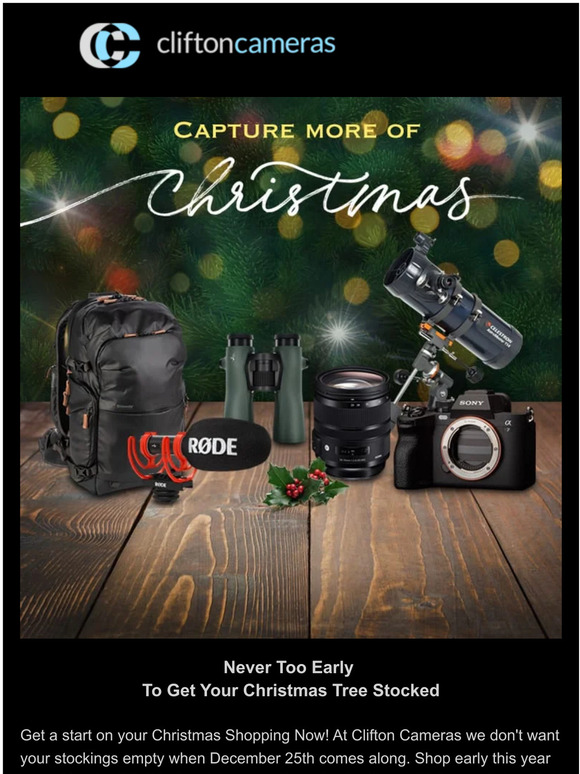 Never Too Early to Order for Christmas 🎁