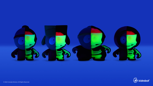 South Park Anatomy Boys 2 Vinyl Figure 4-Pack Glow-in-the-Dark Edition