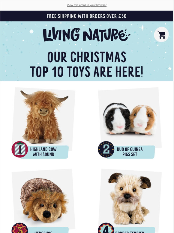 Our Top 10 Christmas Toys are here!