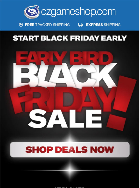 ⬛ Your Black Friday Starts Now!