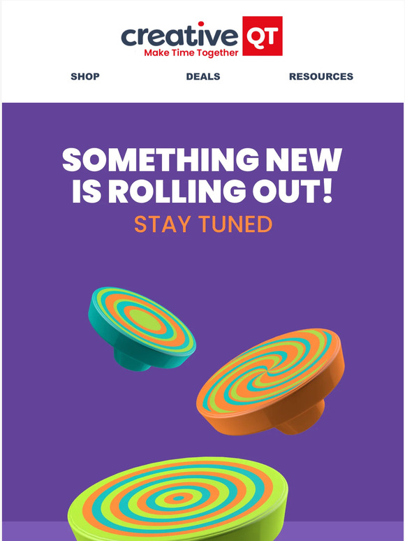 😮 We have something new rolling out soon!