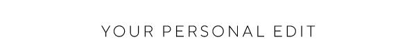Your personal edit