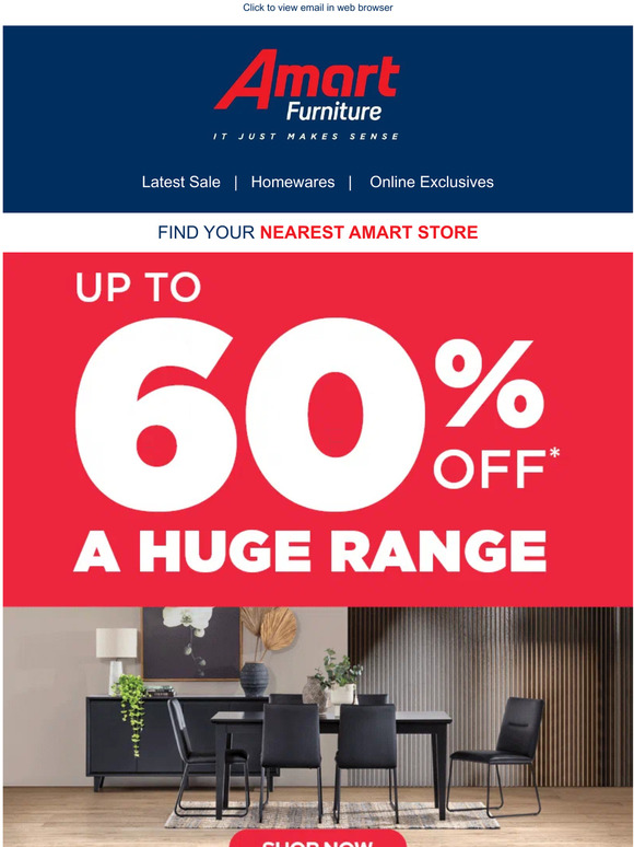 Super Amart Pty Ltd Get in quick! Don't miss the first weekend of Black Friday. Milled