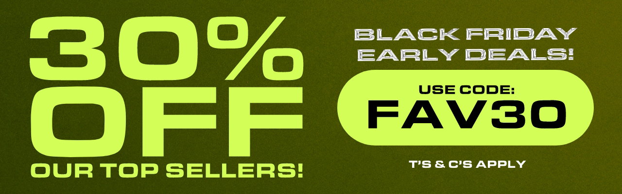 BLACK FRIDAY EARLY DEAL >> 30% OFF SELECT STYLES