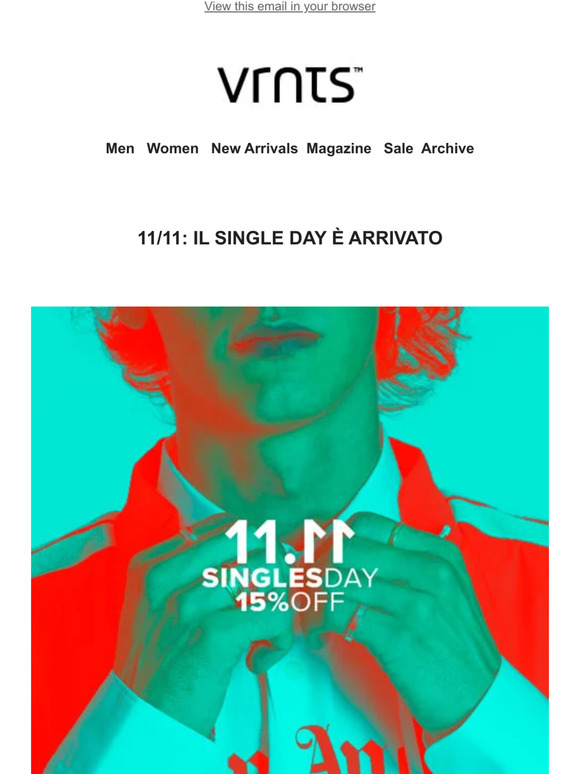 11.11 / il Singles Day è qui!