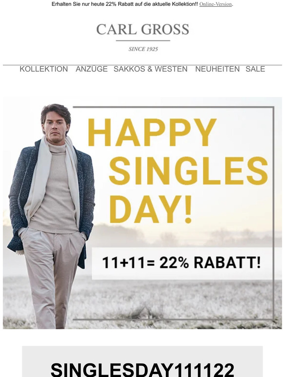HAPPY SINGLES DAY!