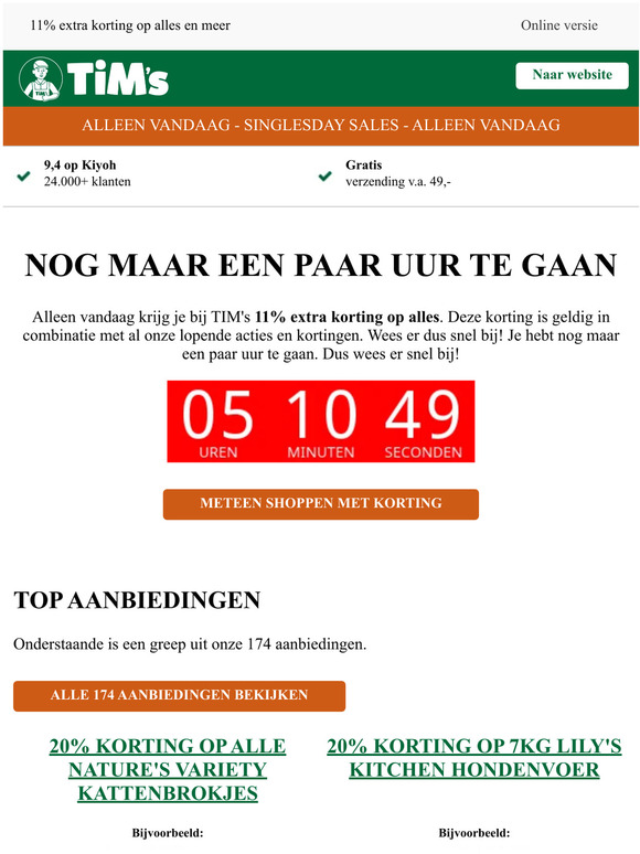 Nog maar een paar uur te gaan!