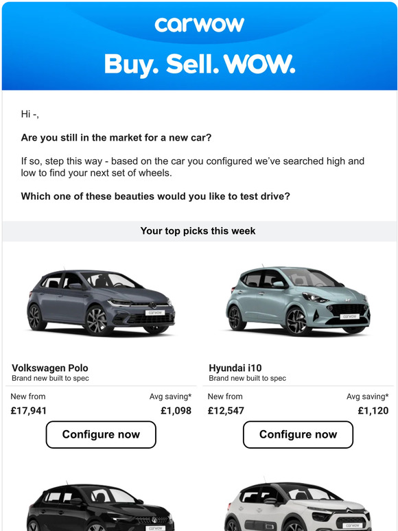 Wow! We think we’ve spotted your next car