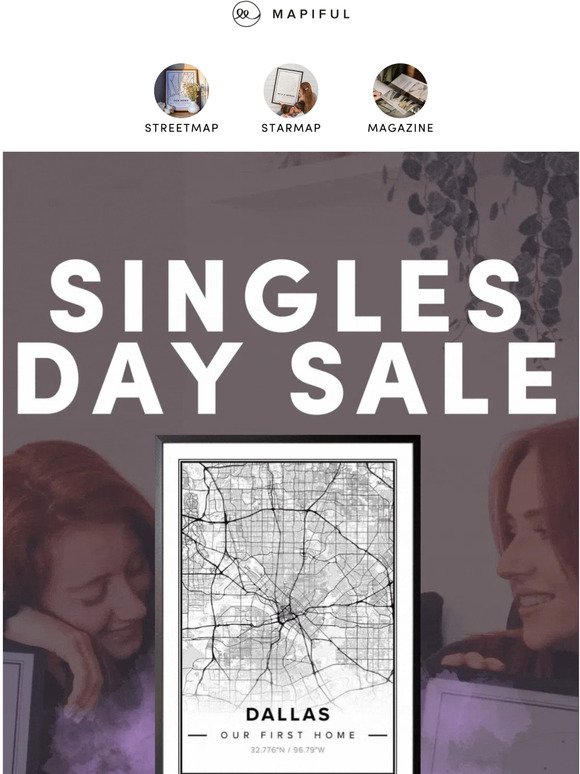 Singles' Day Sale Is Here 💥