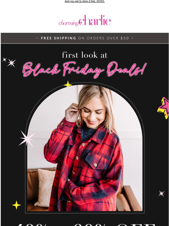 charmingcharlie SPOTTED Our Best Sale of the Year! Milled