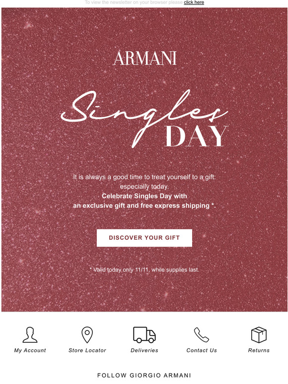 SINGLES DAY: A Gift Just For You