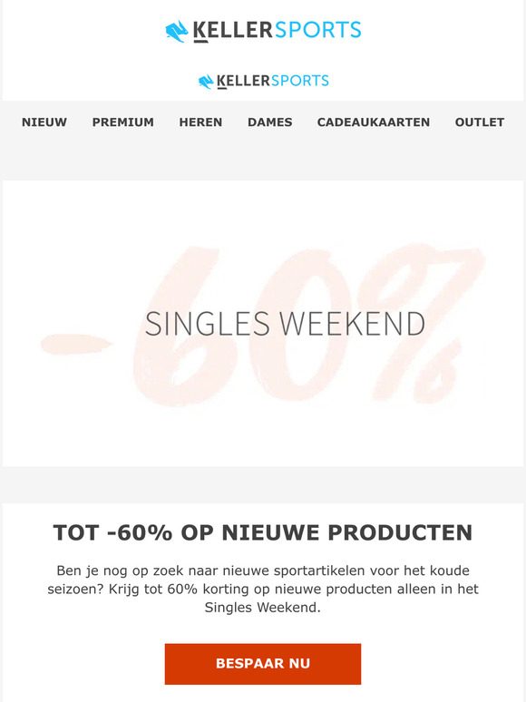 SINGLES WEEKEND: Bespaar tot -60% op nieuwe producten ✨
