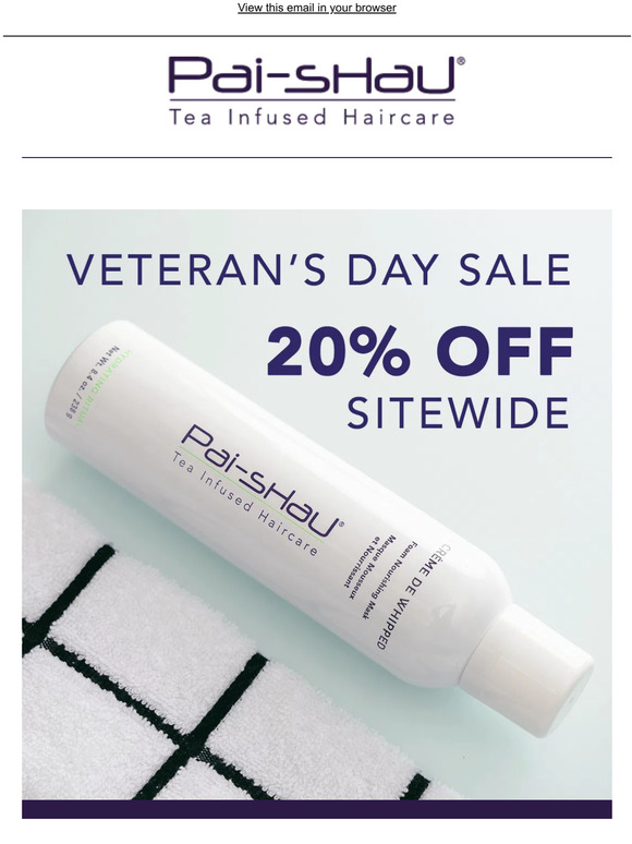 📢Veteran's Day Sale