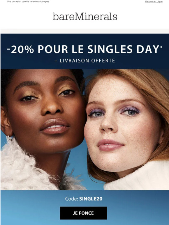 Le Singles Day est là ! -20% sur tout le site