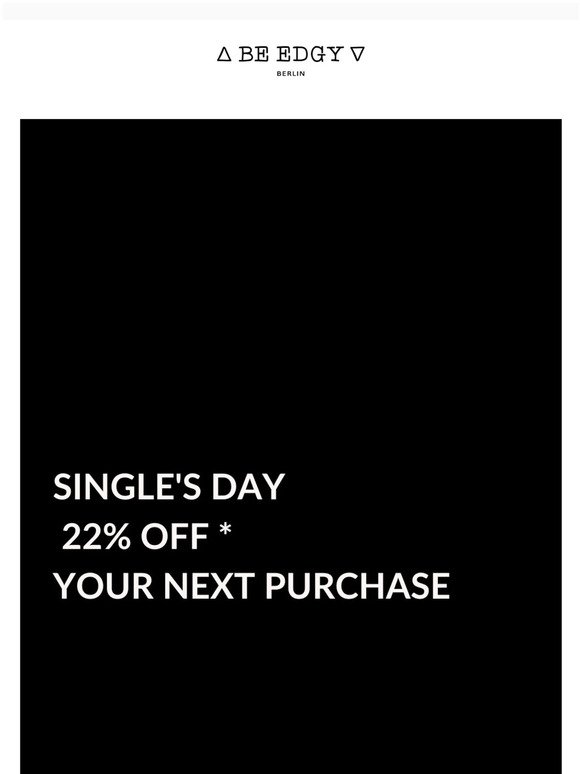 Single's Day. Your Code.