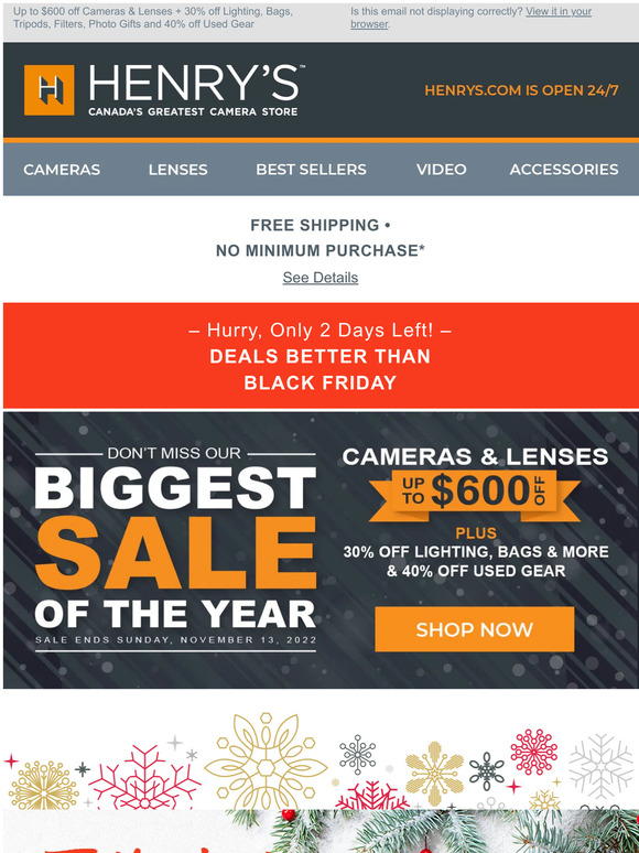 Only 2 Days Left for the Biggest Sale + Gift Guide Inside