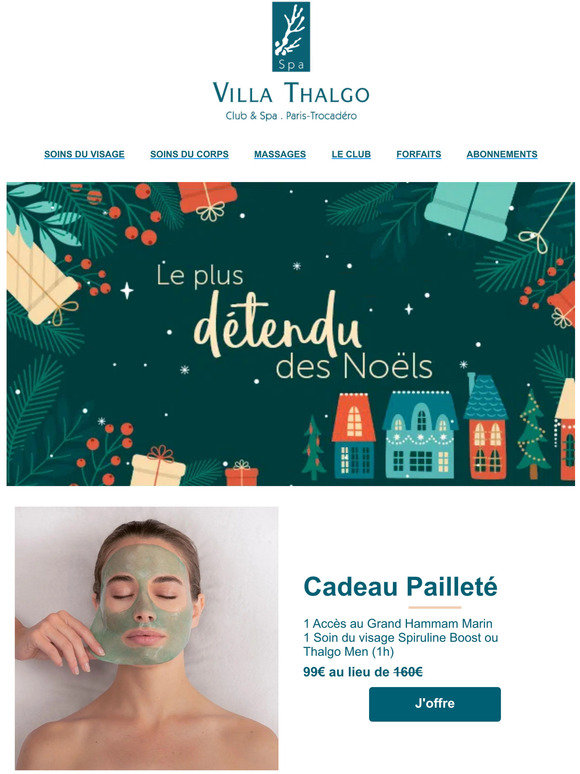 Découvrez vite nos idées cadeaux bien-être de Noël
