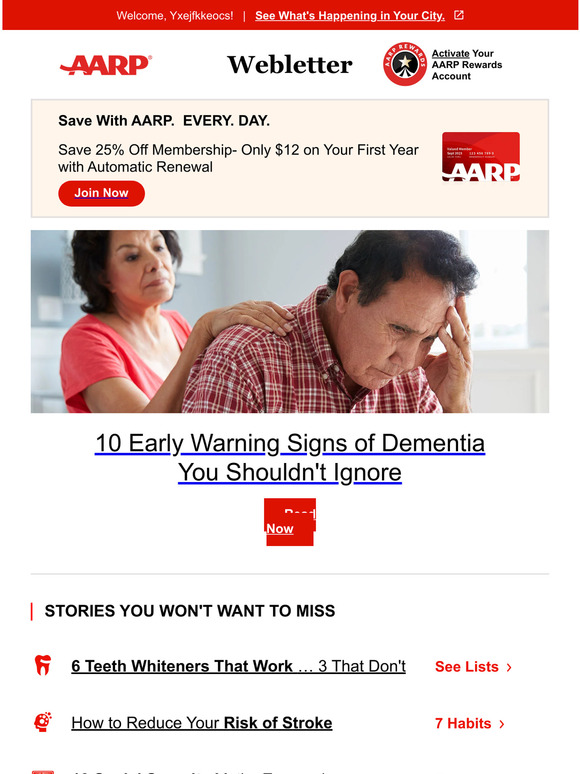 AARP 10 Early Warning Signs of Dementia You Shouldn't Ignore Milled