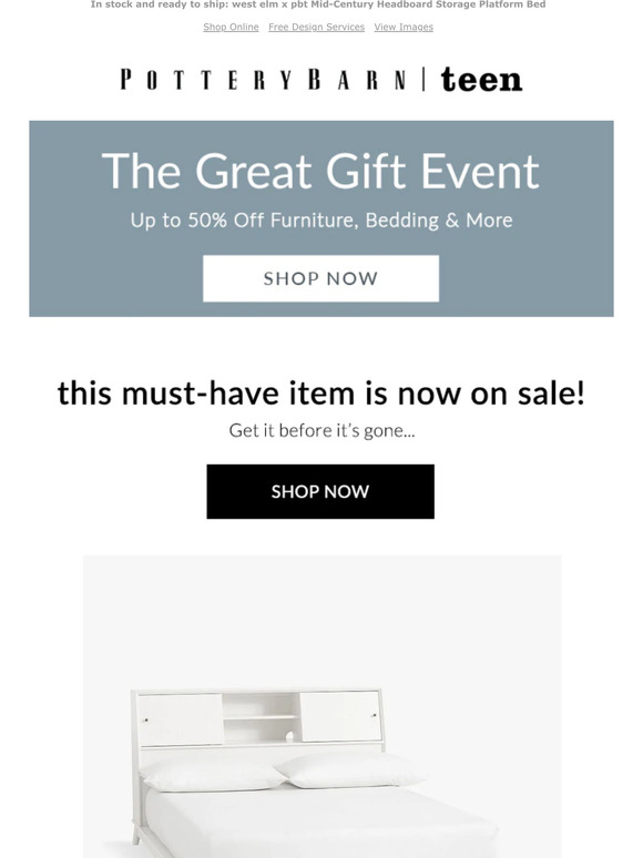 PBteen Now on SALE and we wanted you to be the first to know! Milled