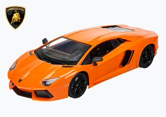 Remote Control 1:14 Lamborghini Aventador Coupe Orange Car