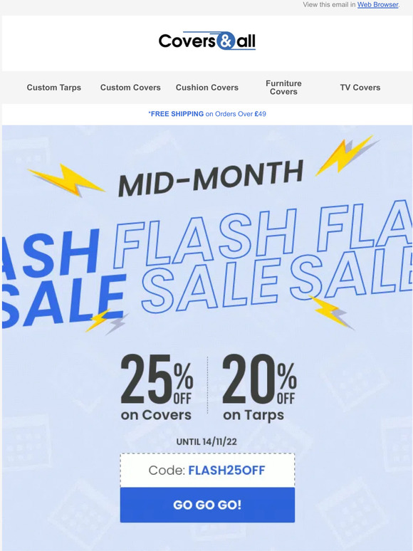 Mid-Month Lighting Deals – Get 25% Off
