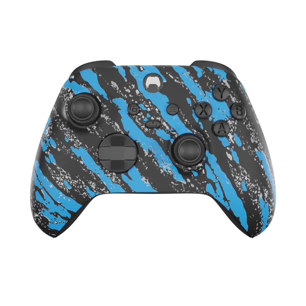 Xbox Series X Custom Controller - Blue Splatter Edition