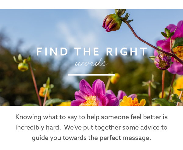 find the right words
