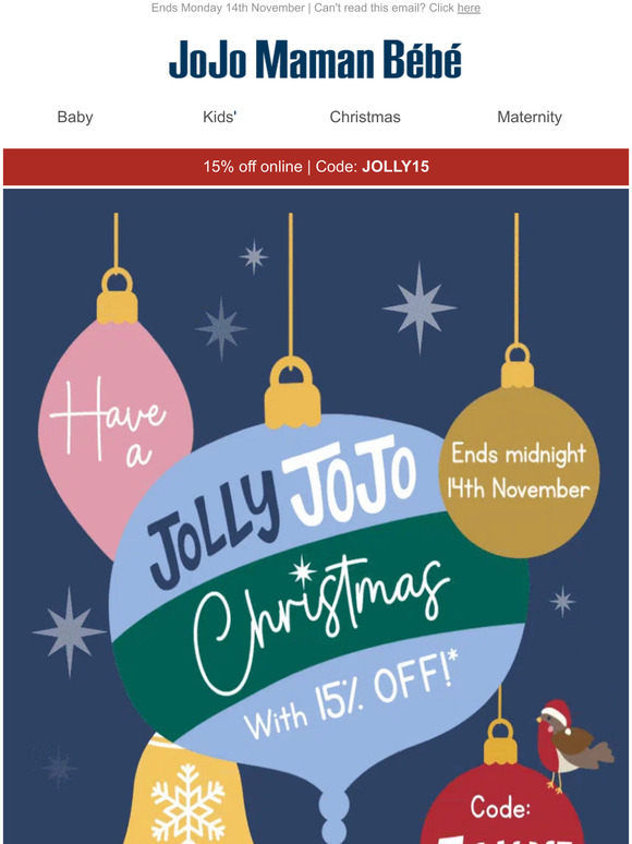Jojo Maman Bebe Email Newsletters Shop Sales, Discounts, and Coupon Codes