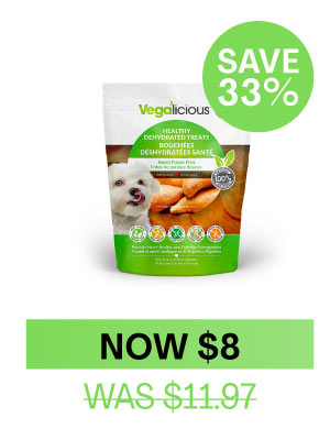 Vegalicious Healthy Dehydrated Dog Treats - Sweet Potato Fries