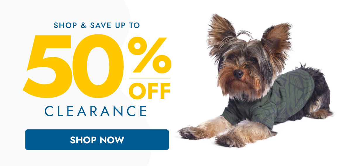 SAVE UP TO 50% OFF CLEARANCE
