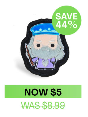 Harry Potter Crinkle Plush Dog Toy - Dumbledore