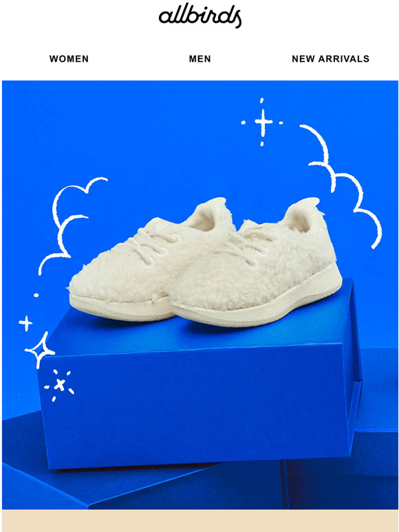 allbirds FamilySized Fluffy Things? Check. Milled