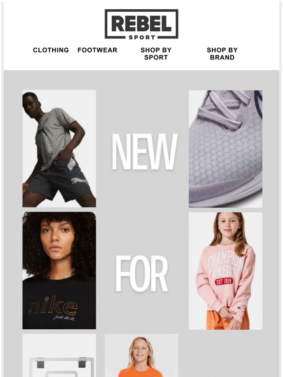 Rebel Sport NEW for you, check it out here Milled