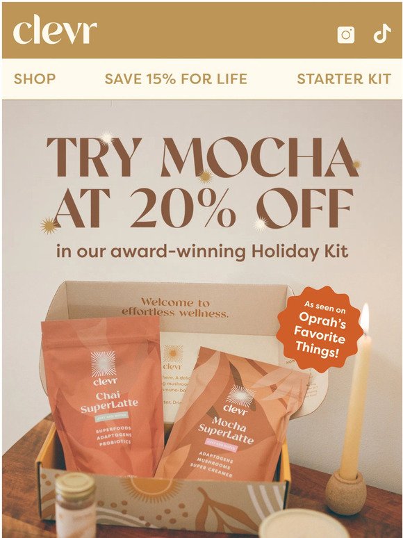 Try Mocha at 20% off!
