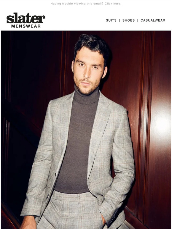 Slaters Menswear Suit Styling For You Milled