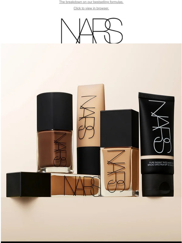 NARS Cosmetics Canada: Find your favorite NARS foundation.  Milled