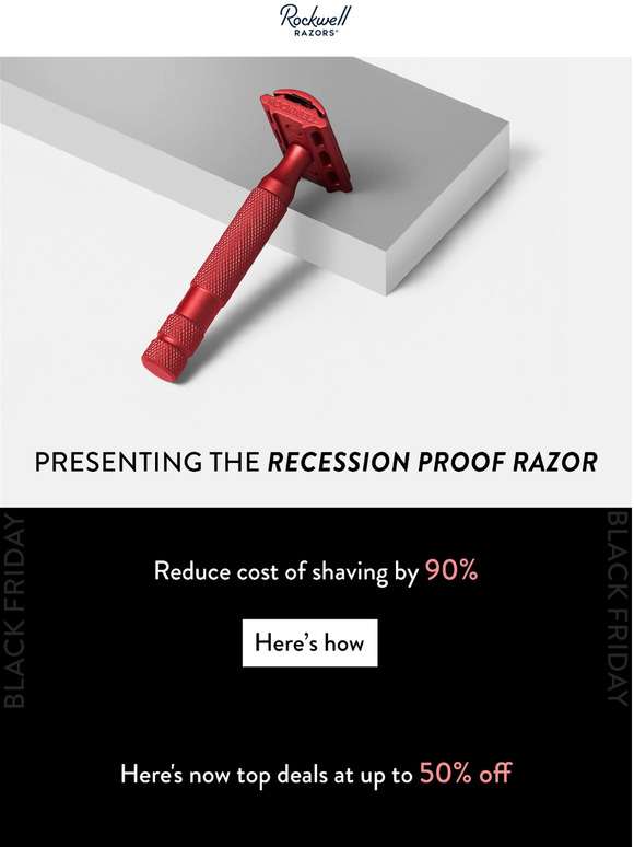 Cut down cost of shaving by 90%! 💰💰