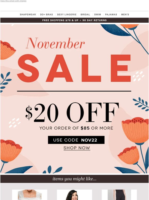 Last day to use $20 OFF coupon!