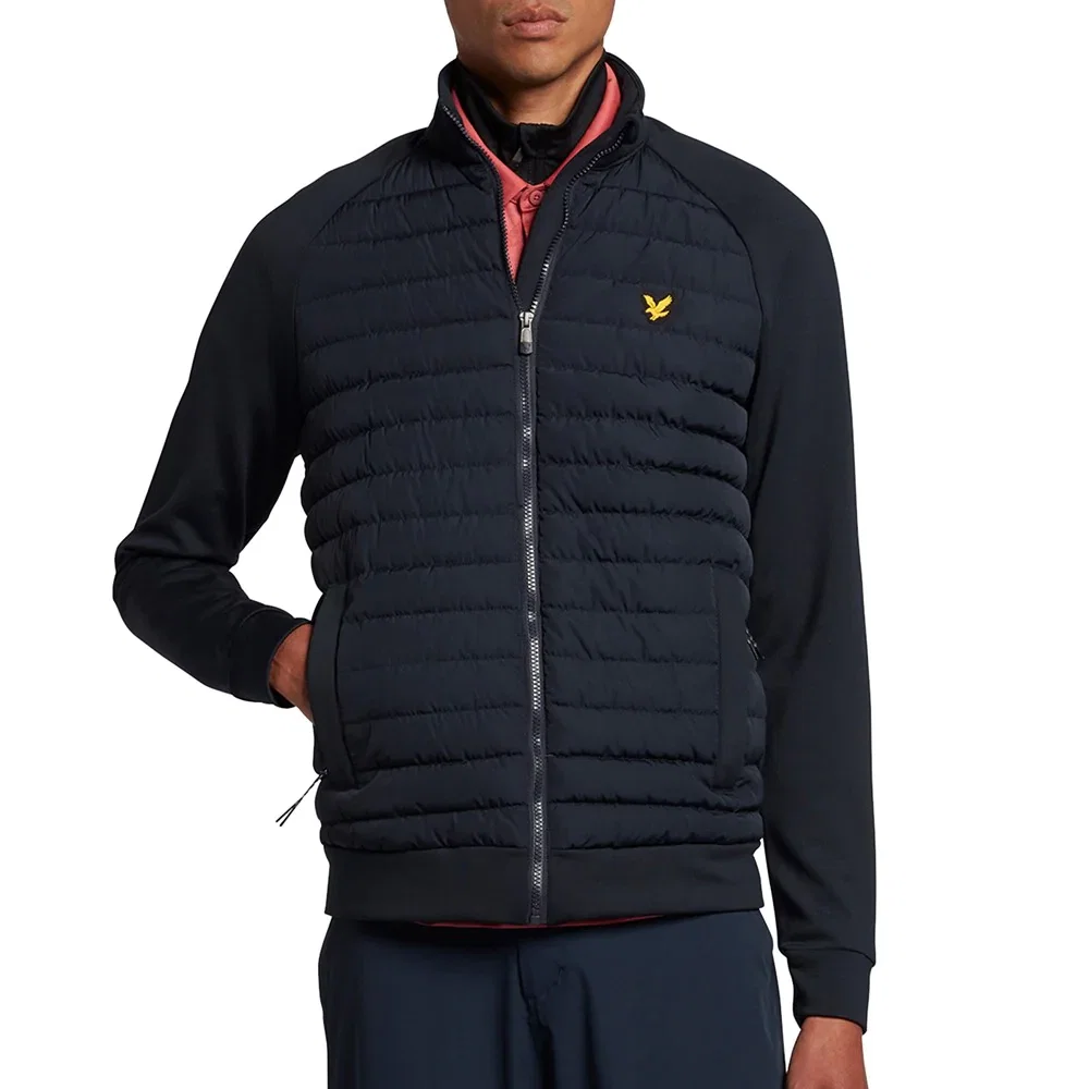 Image of Lyle & Scott Back Fleece Jacket - Dark Navy