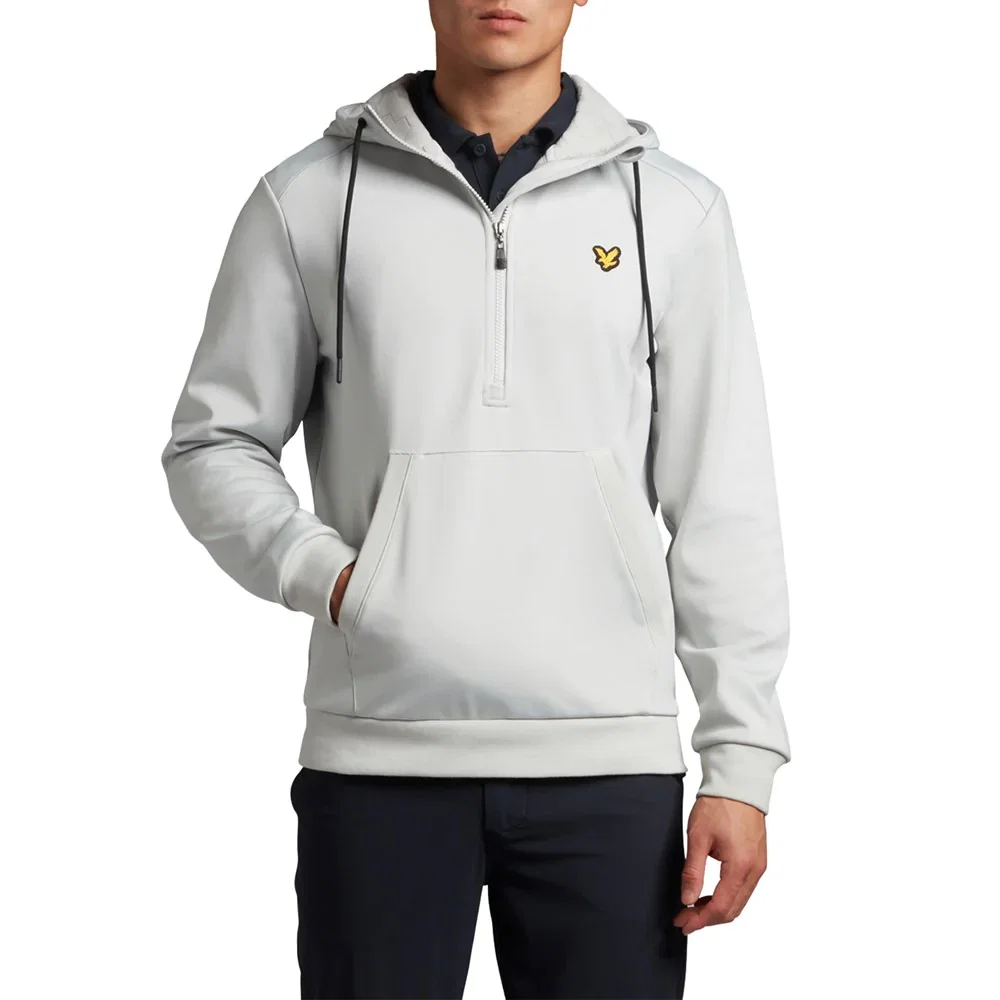 Image of Lyle & Scott Windjammer Hoodie - Pebble