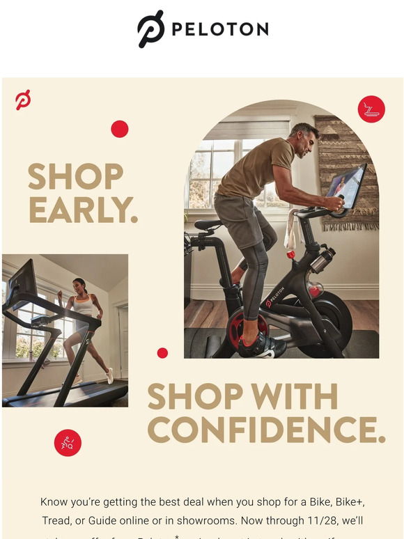 Peloton The PelotonOffer Match Guarantee Milled